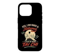 Tai Chi Martial Arts Meditation Funny Design Case for iPhone 16 Pro