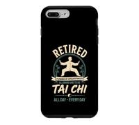 Tai Chi Martial Arts Meditation Retired Retirement Funny Case for iPhone 7 Plus/8 Plus