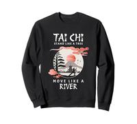Tai Chi Meditation Martial Arts Zen Balance Design Sweatshirt
