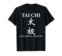 Tai Chi Mindful Meditation Minimalist Martial Arts T-Shirt