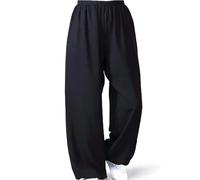 Tai Chi Pants Comfortable Breathable Tai Chi Trousers Unisex Soft Martial Arts Tai Chi Training Trousers for Martial Arts Taiji Kung Fu Wushu Yoga Casual Trousers,01,XL