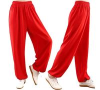 Tai Chi Pants - Comfortable Breathable Training Uniforms for Martial Arts, Qigong, Wing Chun & Shaolin - Wide Leg Design