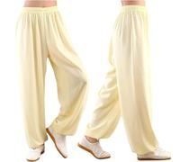 Tai Chi Pants - Comfortable Breathable Training Uniforms for Martial Arts, Qigong, Wing Chun & Shaolin - Wide Leg Design