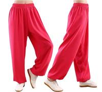 Tai Chi Pants Comfortable Tai Chi Training Pants Breathable Kung Fu Taichi Uniforms Martial Arts Tai chi Clothing Qigong Wing Chun Shaolin Wide Legs Knickerbocker,05,M