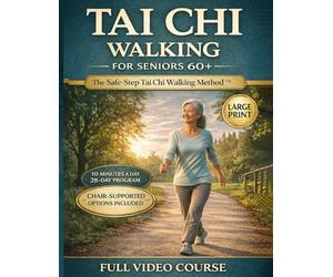 Tai Chi & Qigong Made Easy for Seniors: A Gentle, Step-by-Step 30-Day Journey to Awaken Energy, Release Tension & Regain Confidence - With Safe Seated Options You Can Enjoy at Home in 10 Minutes