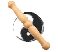 Tai Chi Qigong Ruler, Tai Chi Ruler Stick 33x4.5cm For Qigong Kungfu Martial Arts Fitness Rehabilitation