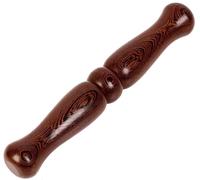 Tai Chi Ruler Stick, Martial Arts Taiji, Wood Exercise Equipment, Chinese Traditional Bang Health Massager for Class, Fitness, Physical Rehabilitation(43 * 4cm)