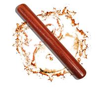 Tai Chi Ruler Tai Chi Stick Tai Chi Rod Tai Chi Bang,Tai Chi for Seniors,Tai Chi for Beginners,Martial Arts Taiji Stick Kungfu Bang Slow Exercise Equipment Polished Solid Wood (Color:Redwood50*4cm)