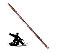 Tai Chi Rulers/ Tai Chi Sticks, Solid Wood Kungfu Exercise Equipment Martial Arts Bang, for Elderly Morining Exercise Supply, Lightweight Exercise Health Massager ( Color : Color1 , Size : 60x2.8cm/23