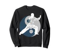 Tai Chi s Chuan Meditation s Zen Balance s Yin Yang Art Sweatshirt