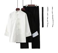 Tai Chi Shirt for Men - Traditional Martial Arts Uniform for Tai Chi, Wing Chun, and Kung Fu Training Apparel