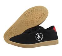 Tai Chi Shoe,Qigong Trainers,Martial Arts & Kung Fu Shoe,Kung Fu Wing Chun Shoes,Wushu Leisure Shoes,Breathable,for Taekwondo,Boxing,Karate Training Daily Casual Walking Black a