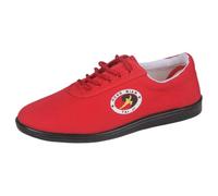 Tai Chi Shoes,Traditional Martial Arts Sneakers,Kung Fu Wing Chun Shoe,Wushu Leisure Shoes,Wing Chun Slipper,Breathable,for Karate Training Daily Casual Walking Red