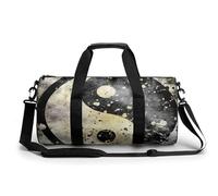 Tai Chi Sport Duffel Bag Gym Bag Weekend Overnight Bag for Travel Camping Hiking Beach 45x23x23cm