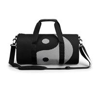 Tai Chi Sport Duffel Bag Gym Bag Weekend Overnight Bag for Travel Camping Hiking Beach 45x23x23cm