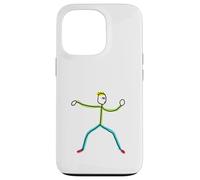 Tai Chi Stickman Case for iPhone 13 Pro
