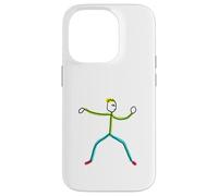 Tai Chi Stickman Case for iPhone 14 Pro