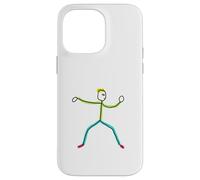 Tai Chi Stickman Case for iPhone 14 Pro Max