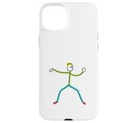 Tai Chi Stickman Case for iPhone 15 Plus
