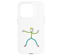 Tai Chi Stickman Case for iPhone 15 Pro
