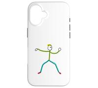 Tai Chi Stickman Case for iPhone 16