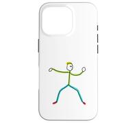 Tai Chi Stickman Case for iPhone 16 Pro