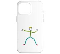 Tai Chi Stickman Case for iPhone 16 Pro Max