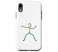 Tai Chi Stickman Case for iPhone XR