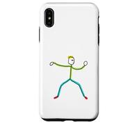 Tai Chi Stickman Case for iPhone XS Max