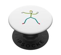 Tai Chi Stickman PopSockets Adhesive PopGrip