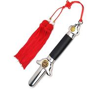 Tai Chi Sword, Retractable,Safe and bladeless Practice Sword, Beginner, Wushu, Kung Fu, With Bag, Tassel. Extendable Practice Sword, Bladeless Design (98cm)