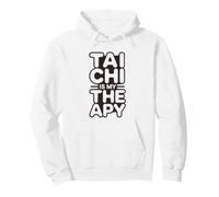Tai Chi Therapy Stress Relief Meditation Practice Humor Pullover Hoodie