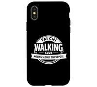 Tai Chi Walking Club Moving Slowly On Purpose Case for iPhone X/XS