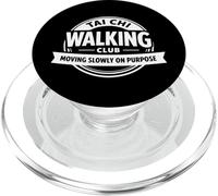 Tai Chi Walking Club Moving Slowly On Purpose PopSockets PopGrip for MagSafe