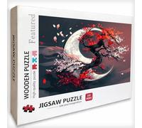 Tai Chi Wooden Jigsaw Puzzles 48x32in, Tree Jigsaw Puzzles for Adults 3000 Piece with Box, Challenging Game, Gifts for Teens, Back Lettering Easy to Distinguish, for Men Women Elders Seniors, 0-4921