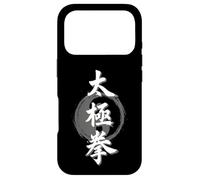 Tai Chi Yin Yang Chinese Typography Martial Arts Case for iPhone 17 Pro