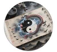 Tai Chi1000 Pieces Round Jigsaw Puzzles ArtCreative Jigsaw Puzzles Adults And Kids Unique Challenge Games 1000pcs (67.5x67.5cm)
