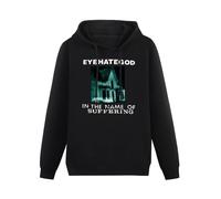TAI DU Eyehategod In The Name of Suffering American Sludge Music Logo Black Printing Graphic Mens Sweatshirts Unisex Hooded XL