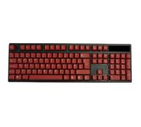Tai-Hao ABS DoubleShot Keycap Set (Red White Legends)