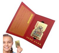 Tai Sui 2025 Amulet Card, Tai Sui Card, Snake Year Protection Cards, 2025 Tai Sui Gold Card Lucky Protection Cards Amulet de la for General Wu Sui to Present and with the Question v