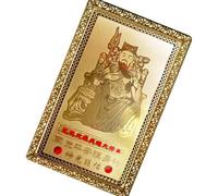 Tai Sui - 3.15 x 2 x 0.2 Inch Age Made of Metal, auspicious lucky card for the New Spring with Blessing of the Holy Snake Cycle, Ritual Temple Car Carry Bag, F