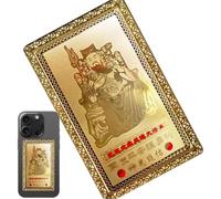 Tai Sui Amulet 2025 - Year Of The Snake Amulet Cards | Tai Sui Traditional Copper Protection Cards 2025 | Spring Festival Blessing Collector Cards For Lunar New Year