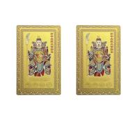 Tai Sui Amulets 2026, 2Pcs Year of The Horse Protection Card, Chinese New Year Wealth Success Blessing Cards, Portable Wallet Accessory