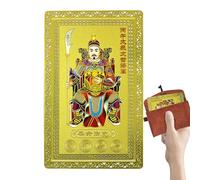 Tai Sui Card 2026 - Year Of The Horse Blessing Keepsake, Protective, Spiritual Fortune Safety Capability, Women Men, Culture Enthusiasts Collectors Instrument