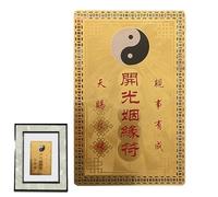 Tai Sui Card - Chinese, Wealth And Protection Charm | Compact Decorative Card For Wallet Traditional Symbol, Fortune Success Home Office Accessory