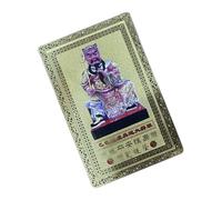 - Tai Sui Card for Protection | 2025 Prayer Charm with Wealth Blessing, Chinese General Design, Treasure Attraction Tool, Spiritual Energy Accessory for Home Use