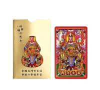 Tai Sui Card,Pocket-Sized Lightweight Traditional - New Year Tai Sui Protection Card,for Youth Teens Athletes Cyclists Golfers Husband Son Daughter Family