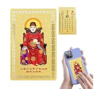 Tai Sui Cards 2027 Pocket Collectible Peace Wealth Blessing Charm