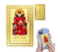 Tai Sui Luck Card 2027 Pocket Collectible Peace Wealth Blessing Charm