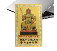 Tai Sui Metal Card 2026, Chinese Year of the Horse Protection Card | Season Jewellery for Grandmother Family Grandpa Friends Mum Colleagues Daughter Children Teenagers Dad